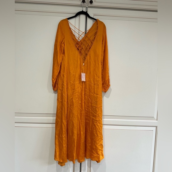 NWT Free People Later Days Midi Dress (7) - Picture 14 of 15